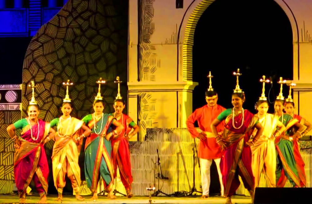 Temple festival Goa dancers